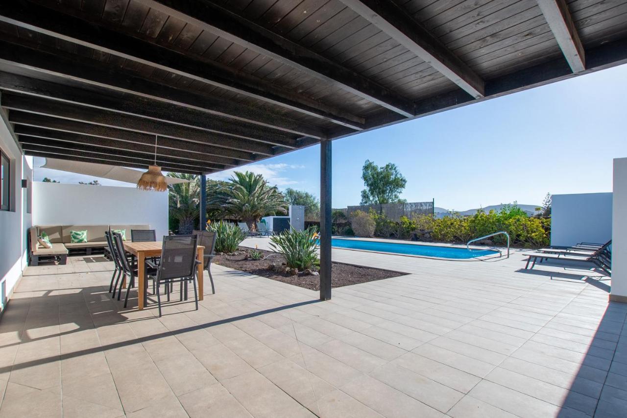Heated & Shared Pool Villa Matriana 36A, North Shore Villas Lajares Esterno foto