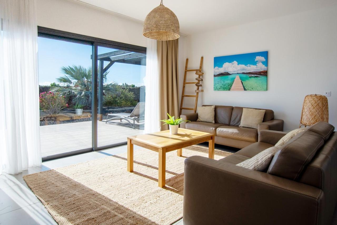 Heated & Shared Pool Villa Matriana 36A, North Shore Villas Lajares Esterno foto